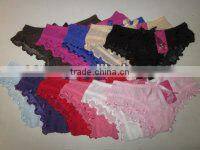 Wholesale Women Black Garter Set Lady Hot Sexy Underpants Briefs