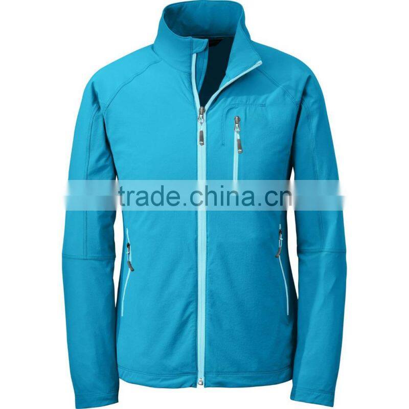 luminous colors sports wear warm women outdoor hiking softshell jakcet