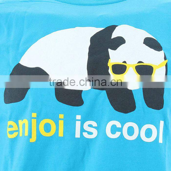 Solid Color Animal Print Men's Sport T-Shirt