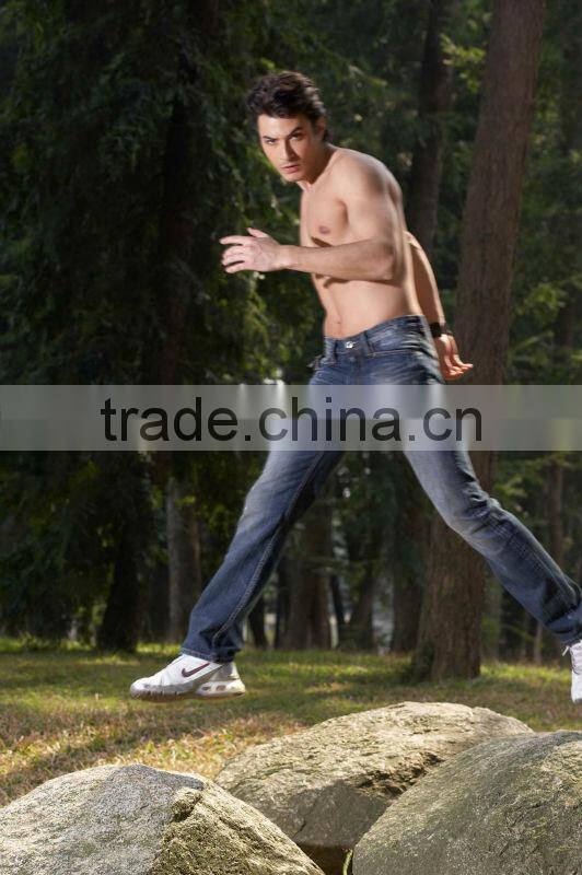 high quality men's denim jeans