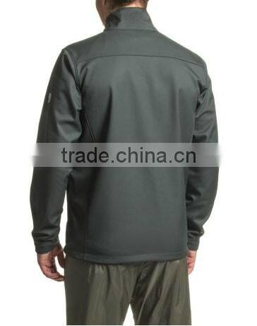 Mens clothing no hood softshell jacket sports wear