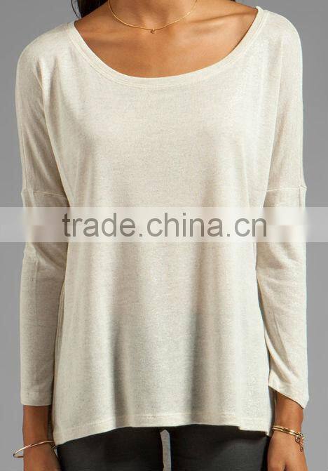 Drop Shoulder Boxy Top