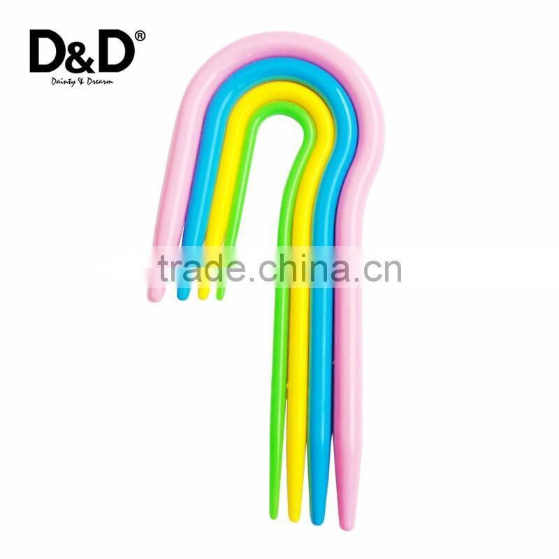 D&D High Quality 10pcs/set Yarn Needle Curved Markers Tools knitting needles