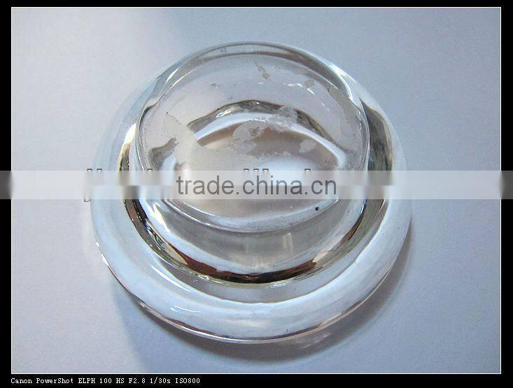 Roundc clealr Crystal candle jar