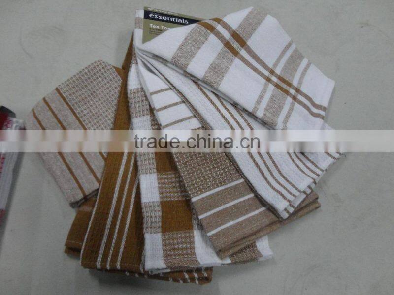 100% cotton custom kitchen tea towels with gift box