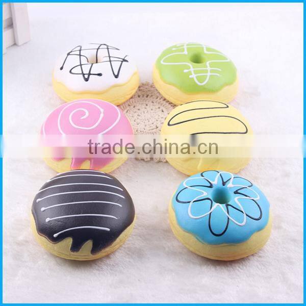 Japan hot sales PU soft squishy toys slow rising squishy donuts