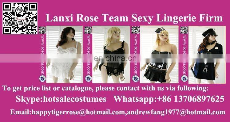 OEM ODM plus size women sexy lingerie hot sex image girls with white balck red pink available
