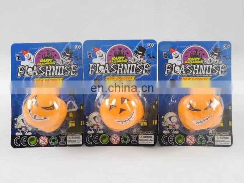 Flash pumpkin nose glasses toy halloween clown masks