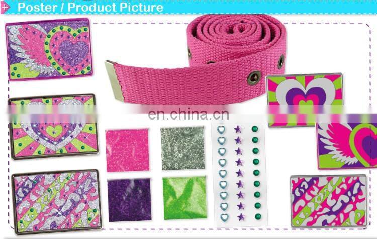 DIY craft kit Fashionably Me Belt Bucklet