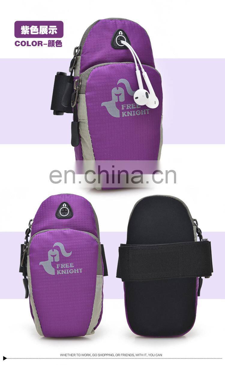 Mini Outdoor Cycling Sports Running Camping Wrist Pouch Mobile Phone Arm Bag Key Money arm bag