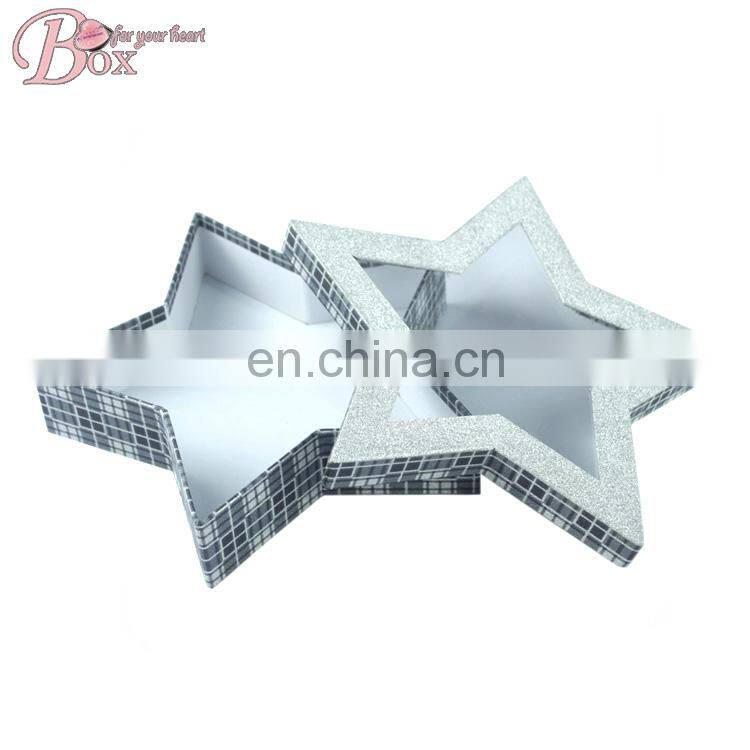 High Quality Handmade Pretty Star Shaped Gift Boxes with Magnetic Lids