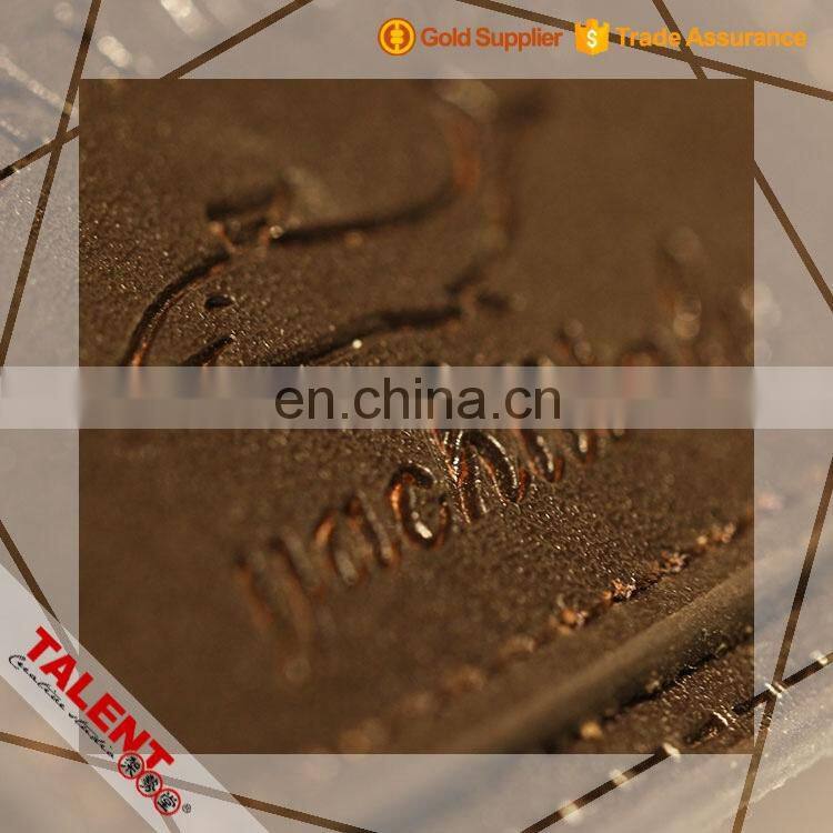 Custom Private Fashion Design Stitching Leather Patch Label For Garment