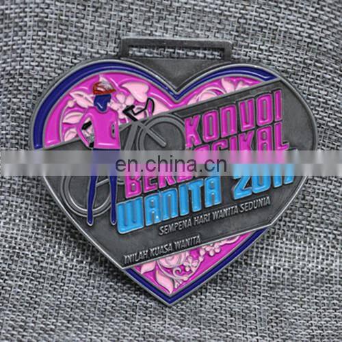 Design your own logo die cast custom memory silver metal coin