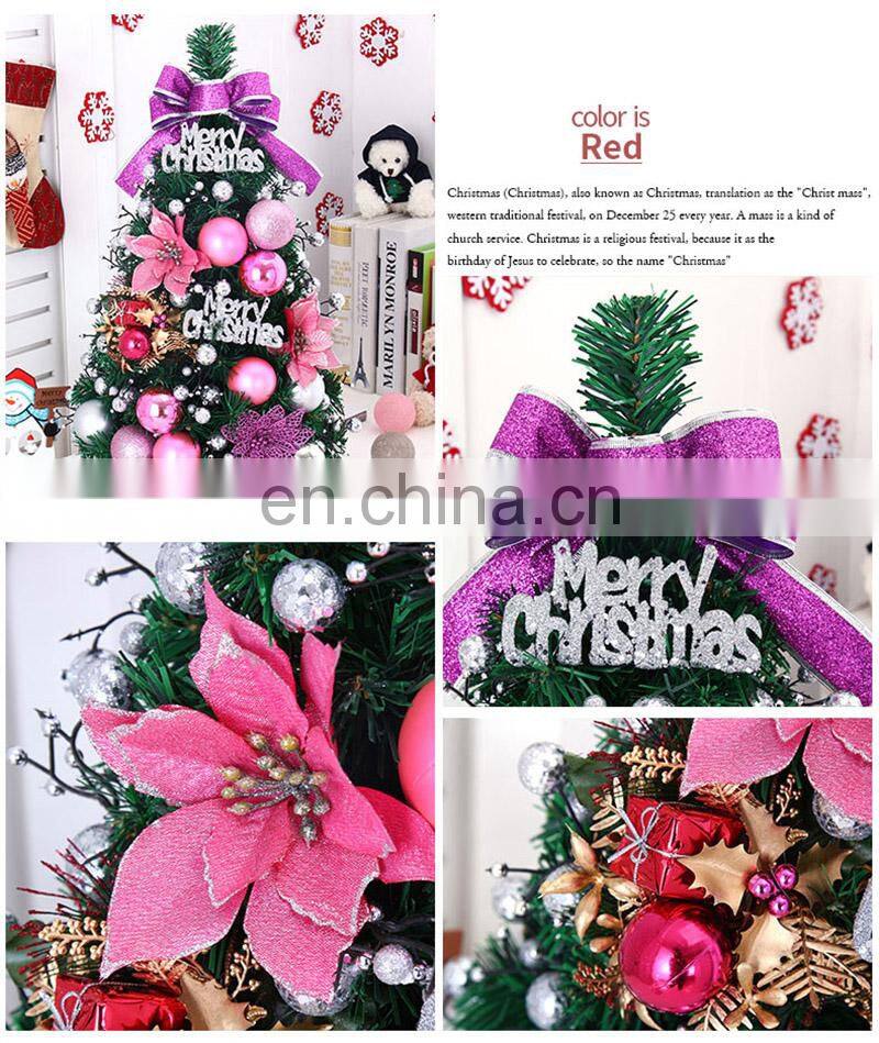 60cm Realistic Tabletop Christmas Trees Stand Small Size Gold