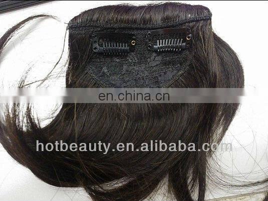 Virgin Remy Hairpiece Fringe Hair Bangs