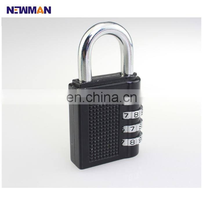 keyless security brass combination padlock,mini rectangular safety brass password lock