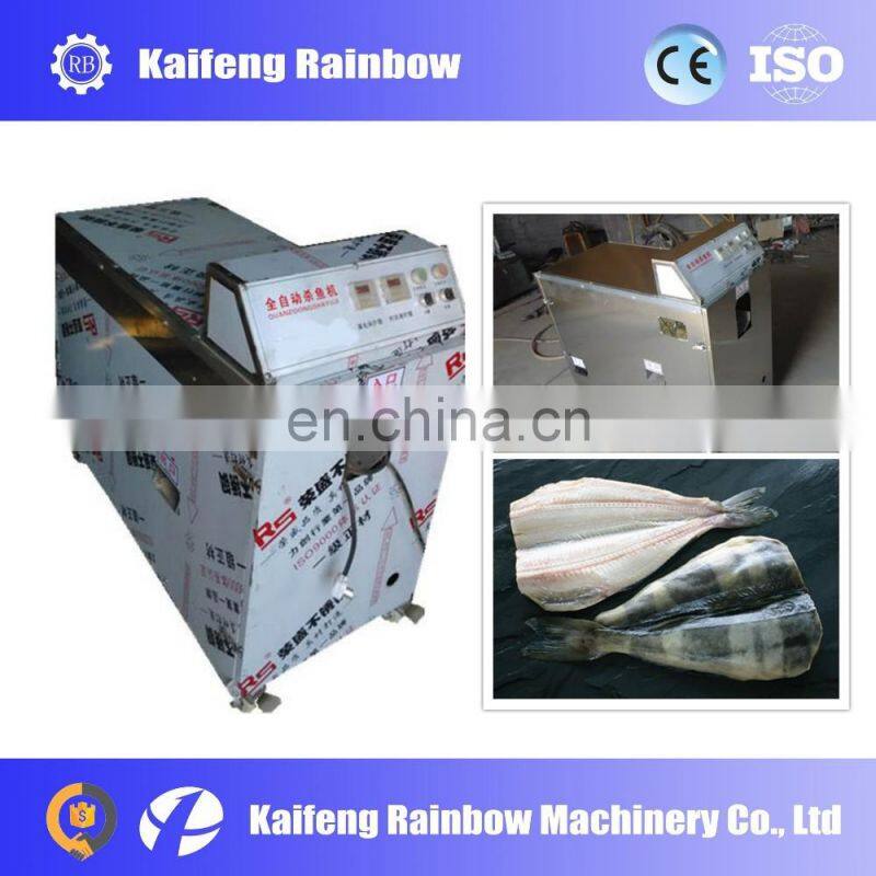 Manufacture Big Capacity Automatic fish speed cleaning descaling killing machine sardine gutting machine