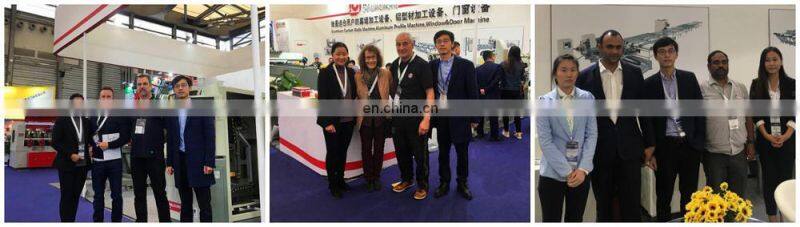 cnc automatic pvc windows corner cleaning machine