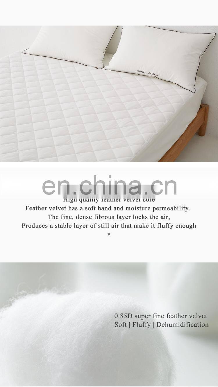 RAWHOUSE anti dust mite 100% cotton mattress protector