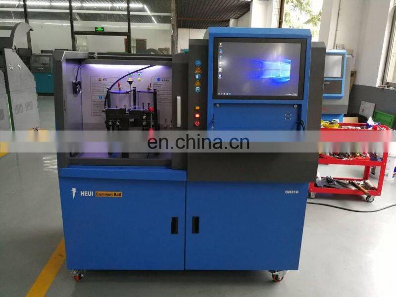 LGC-CR318 support Team Viewer HEUI common rail diesel fuel injector test bench
