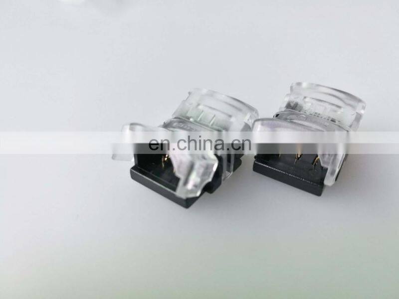 10mm pcb width 3 pin led connector for dual color led strip