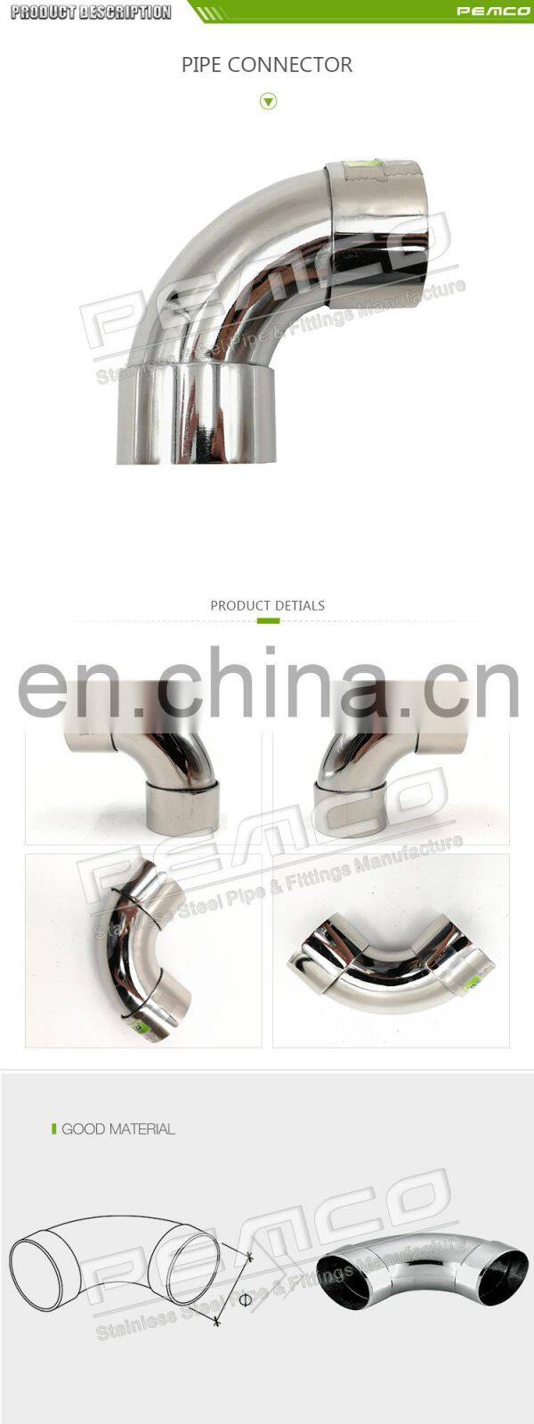 High Quality Mirror Polished Tube Stainless Steel Elbow 90