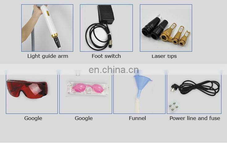 Niansheng factory pico laser machine pico laser tattoo removal machine pico