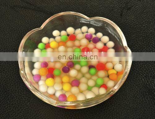 black pearl ball Round popping boba /bubble tea pearl making machine/ juice ball making machine