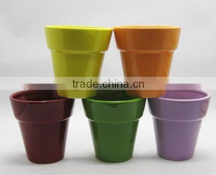 low prices indoor ceramic flower pot