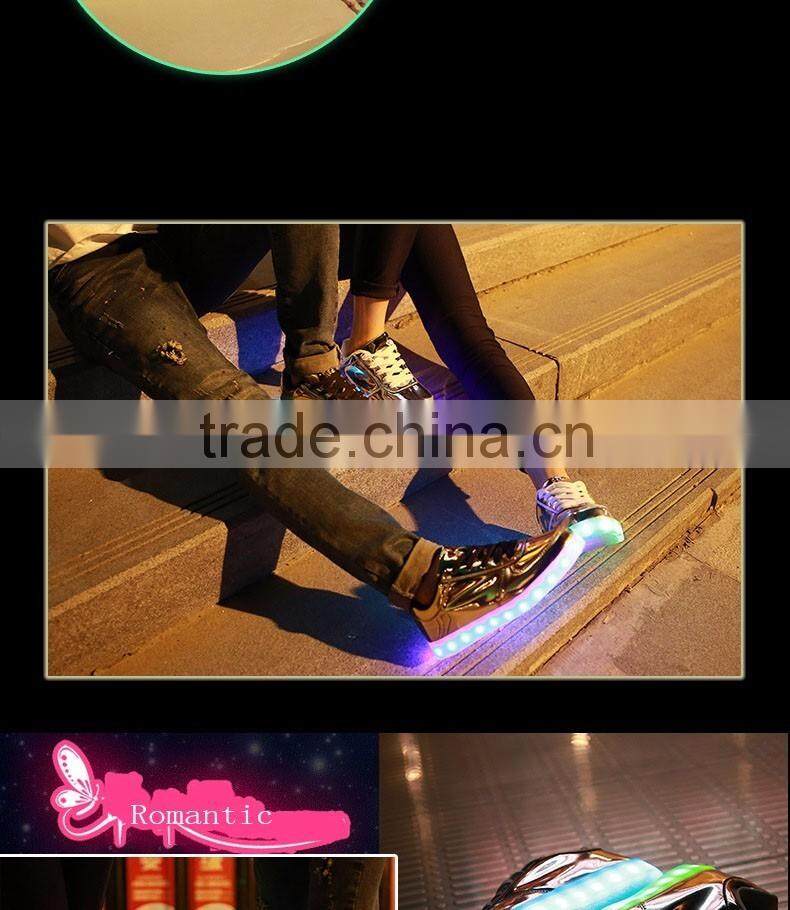 LED Shoes USB Charging Light Up Women Shoes led Light Shoes Sneakers Rechargeable