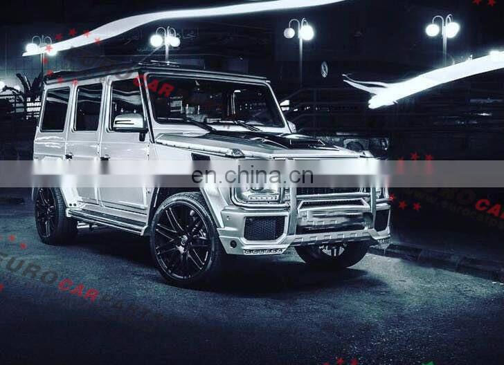 G-class body kit/bumper set for MB G W463 G55 G500 G63 G65 2011~2015y to 2016 G800 B-style brand new look tuning set