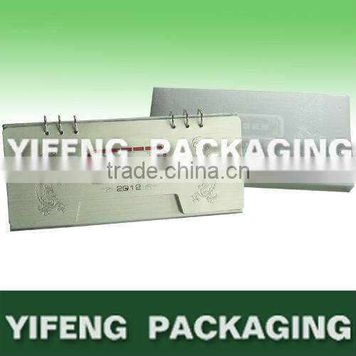 Custom table calendar/desk calendar