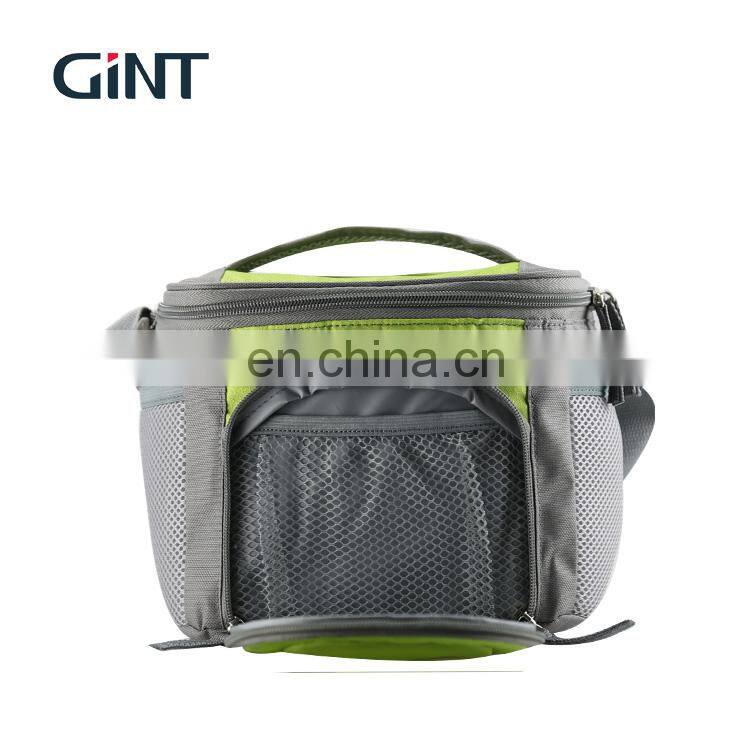 GINT 10L Portable 600D PVC PEVA Waterproof Food Fitness Lunch Cooler Bag