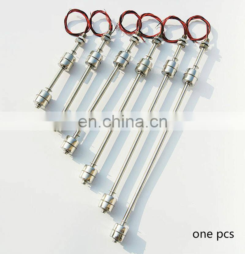 Float Switch Stainless Steel liquid water level sensor horizontal Double Ball float switch, Vertical installation switch