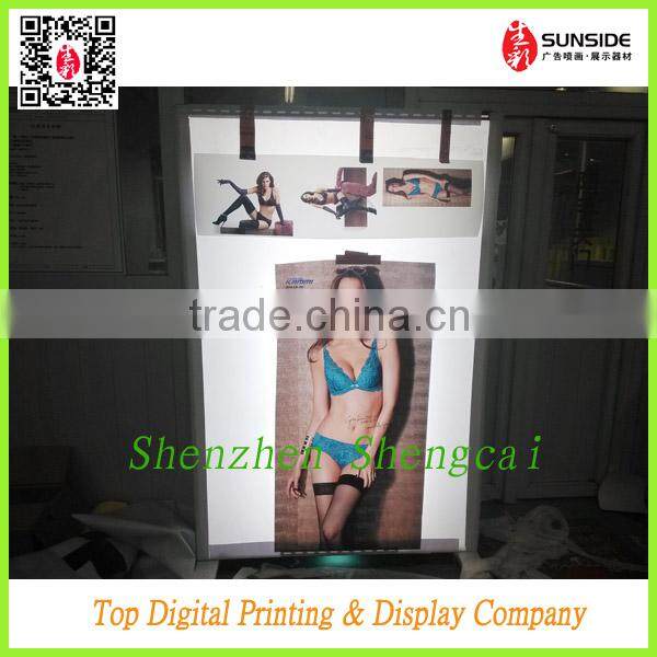 130micron Inkjet Media Printing Backlit Film / transparent backlit film banner