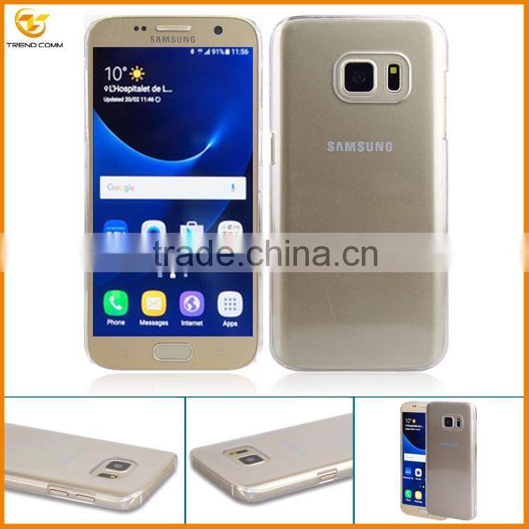 crystal clear hard pc case for samsung galaxy s7