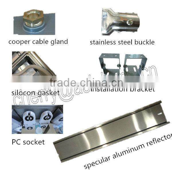 fluorescent light fixture t8 4x20w