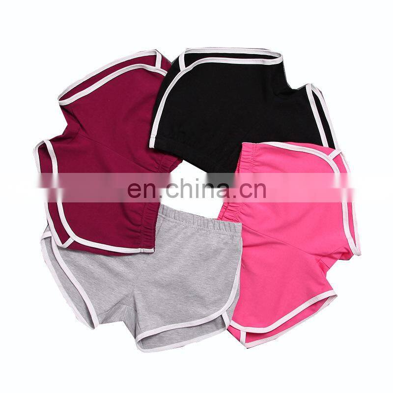 Wholesale custom LOGO summer women's shorts casual sports beach shorts hot pants