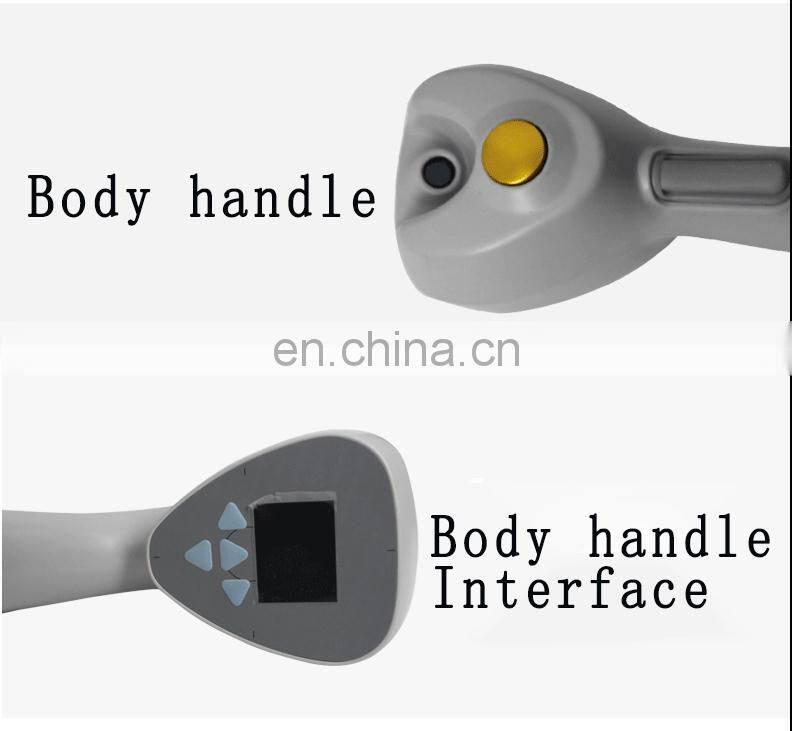 Non-invasive non-surgical 2 in 1 RF ultrasound face neck body skin tightening wrinkle removal device