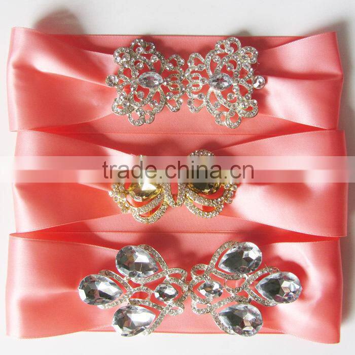 Guanghzhou Wholesale Wedding Invitations Silk Boxes with Buckle