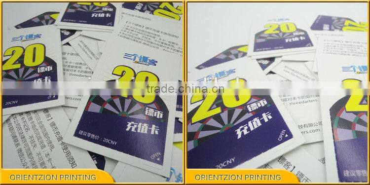 Print Peel Game Cards