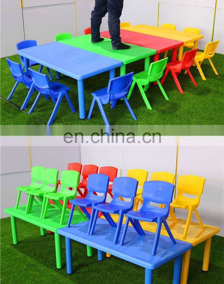 Cute design children study table desk and kids study chair