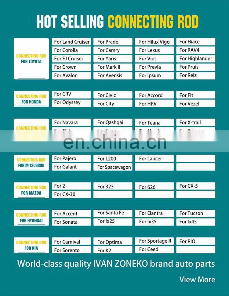 Customized Forged Connecting Rods 23510-02501 Beam For Hyundai Modifying Tuning Enhancement Quality Warranty
