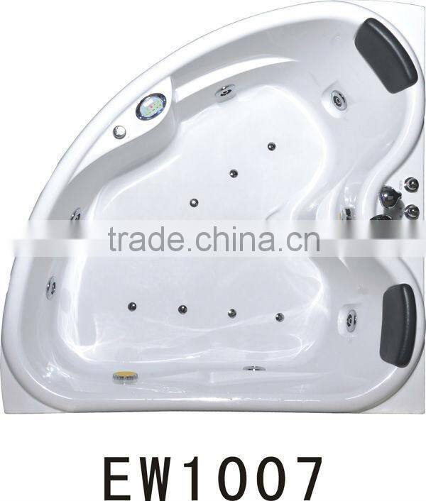 Double Whirlpool Bathtub Heart Shaped