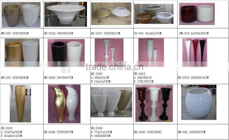 cheap flower pots, bulk flower pots, fiberglass planter flower pot