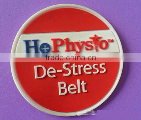 Heat-resistant customised embossed logo silicone cup coaster