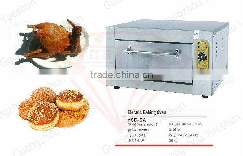 Small size electric commercial desktop oven