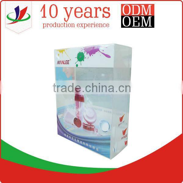transparent plastic box for gift