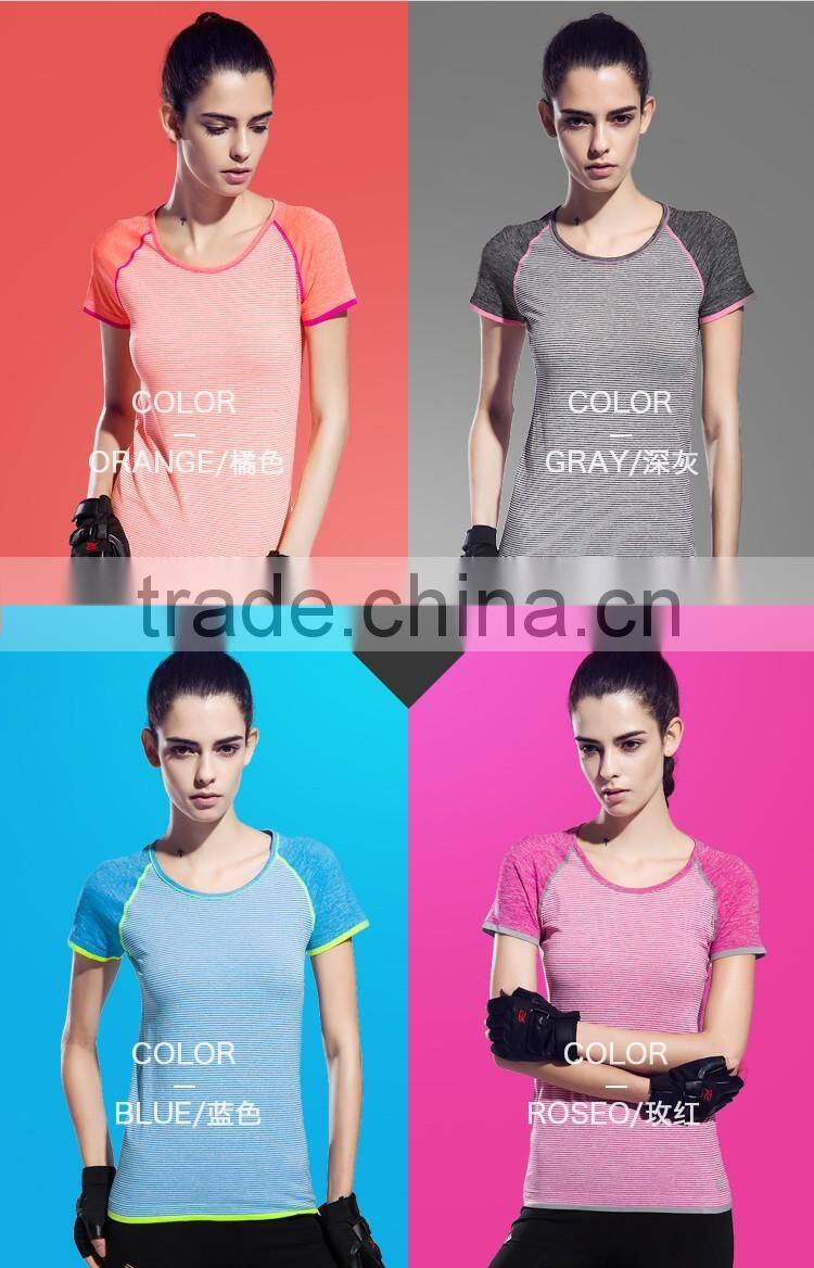 2016 basic color wholesale women running sports wear