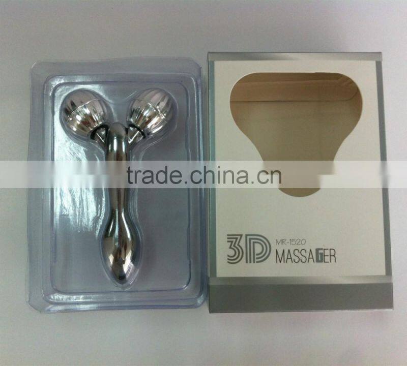 Handheld anti cellulite roller massage V face shaping tool MR-1520